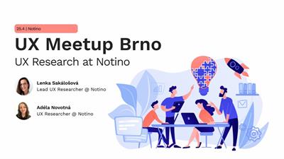 UX Meetup Brno: UX Research at Notino