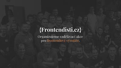 Třetí online meetup Frontendisti.cz